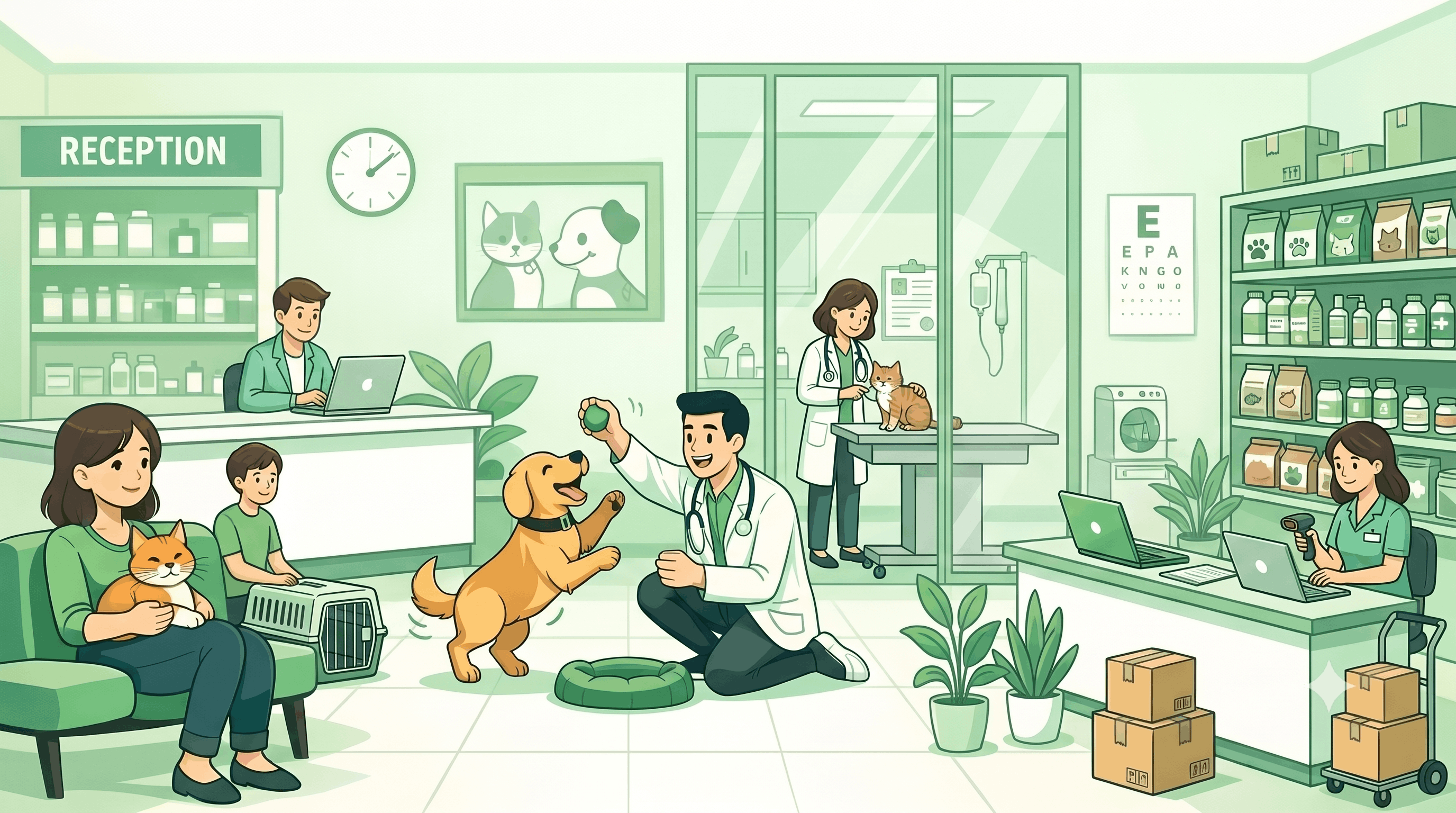 All-in-One Veterinary Clinic Software in India: One System for EMR, Billing, Inventory, and Marketing